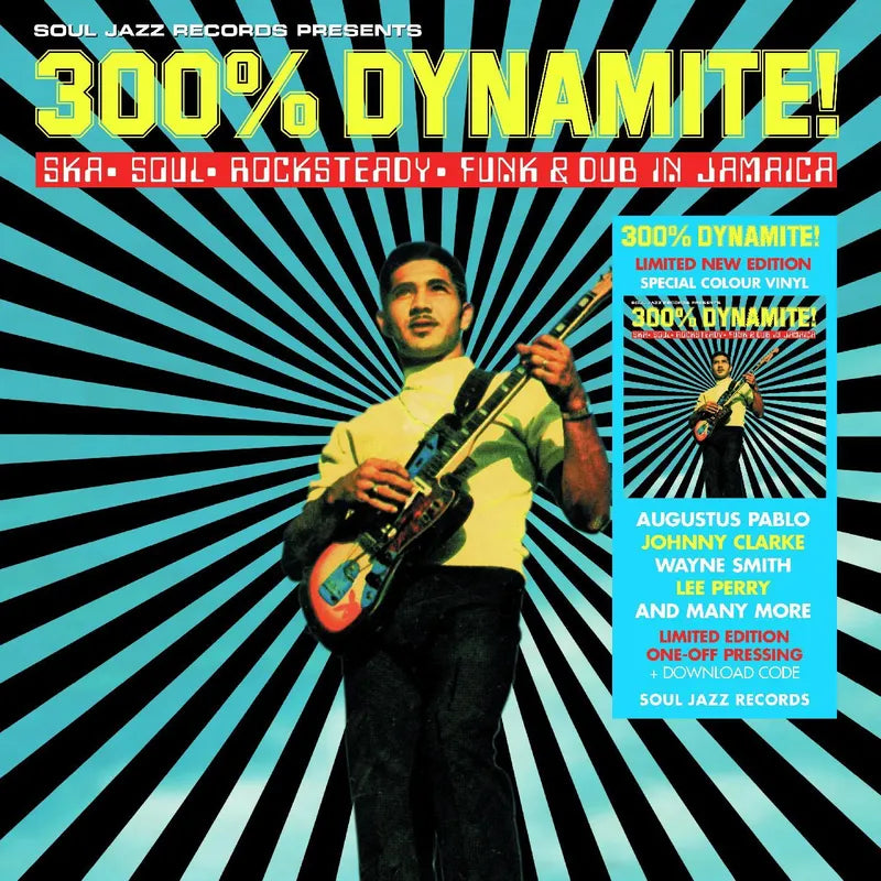 Various - Soul Jazz Records Presents 300% DYNAMITE! Ska, Soul, Rocksteady, Funk and Dub in Jamaica 2LP