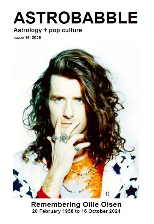 Astrobabble Issue 16, 2025: Remembering Ollie Olsen Zine