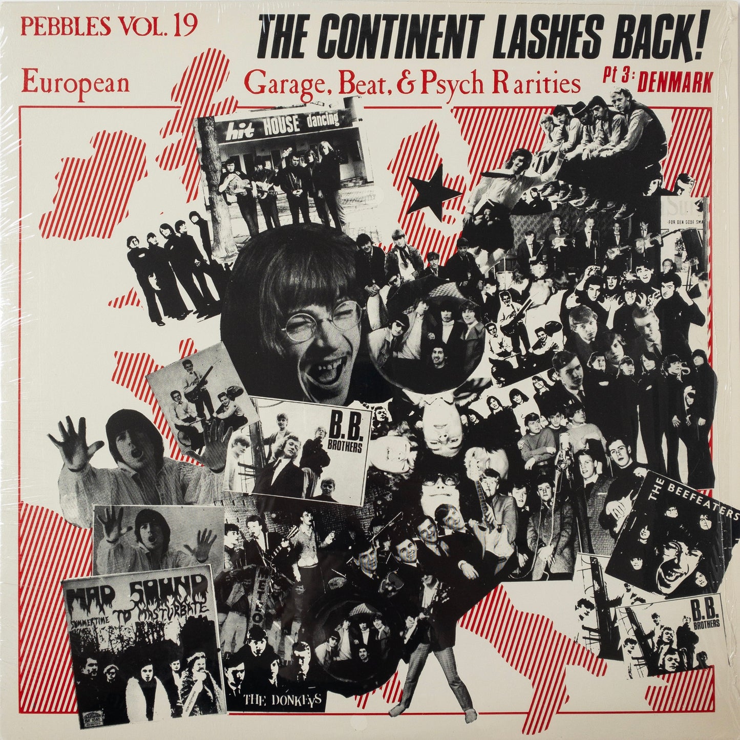 Various – Pebbles Vol.19 - The Continent Lashes Back! Pt. 3 Denmark LP