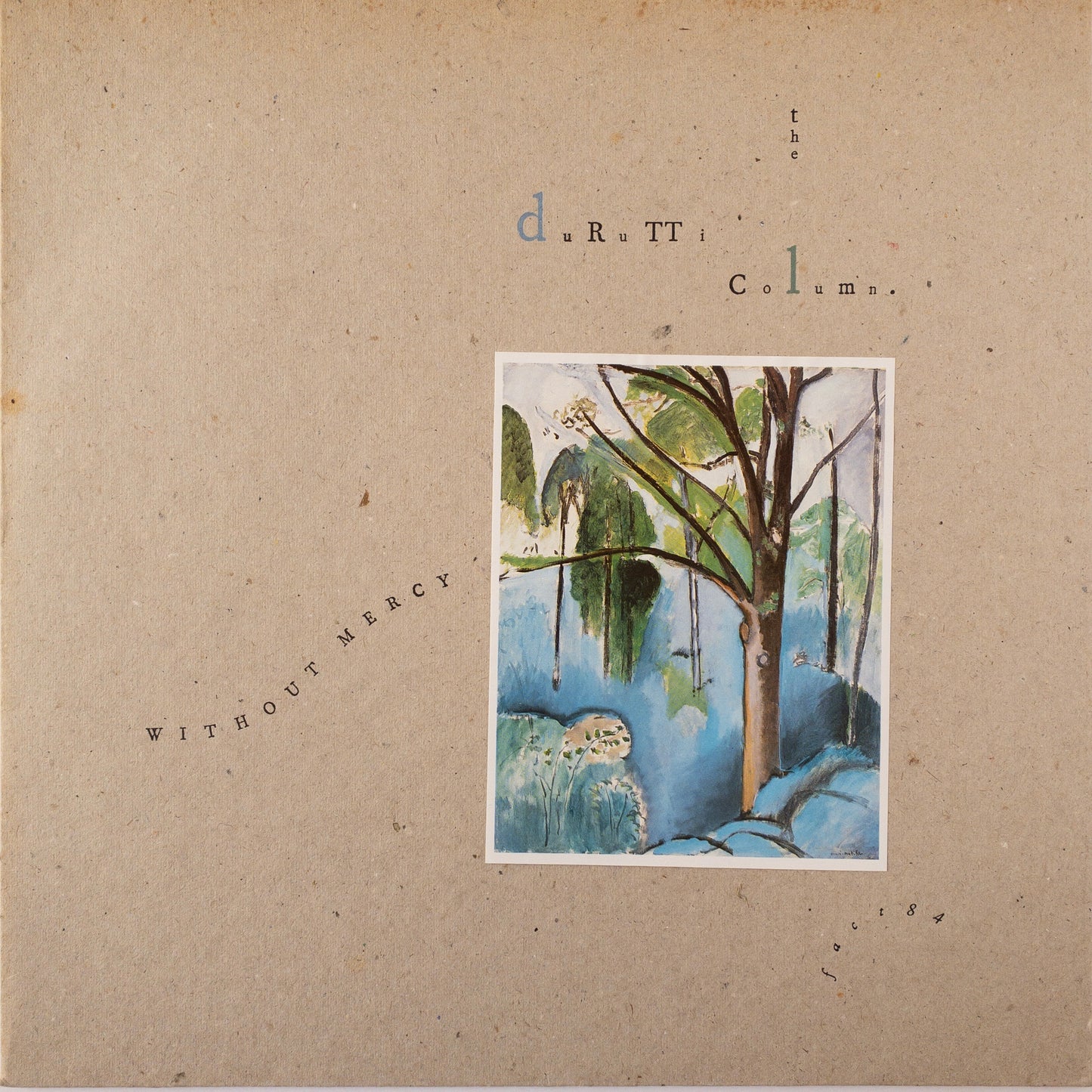 The Durutti Column – Without Mercy LP