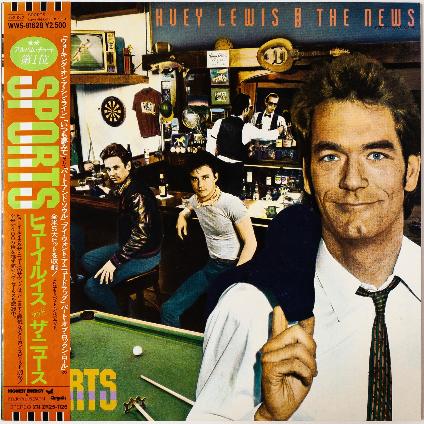Huey Lewis And The News – Sports LP