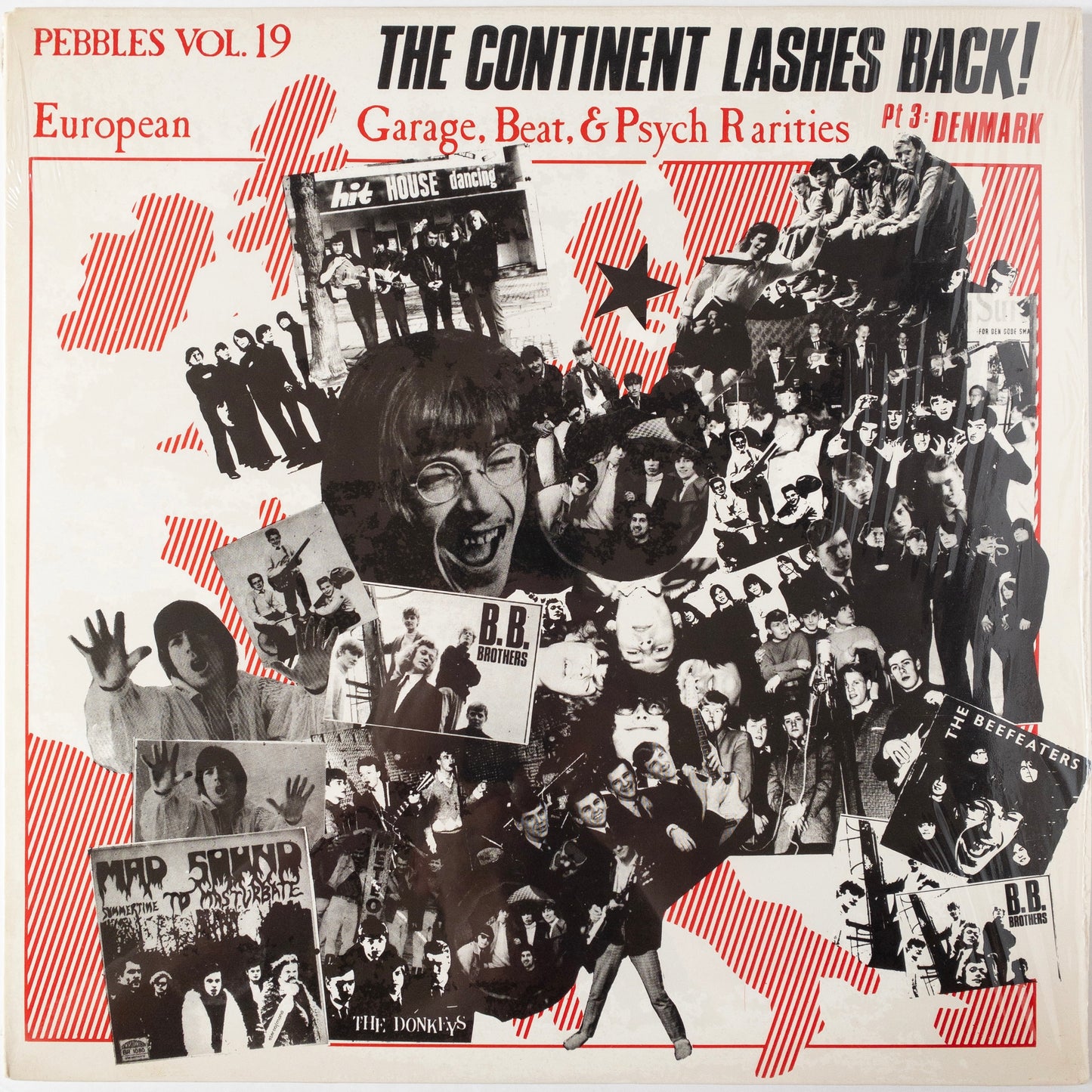 Various – Pebbles Vol.19 - The Continent Lashes Back! Pt. 3 Denmark LP