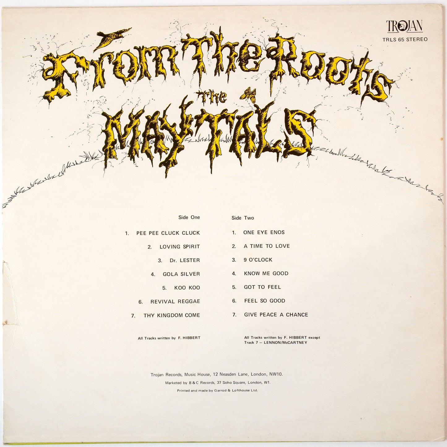 The Maytals – From The Roots LP