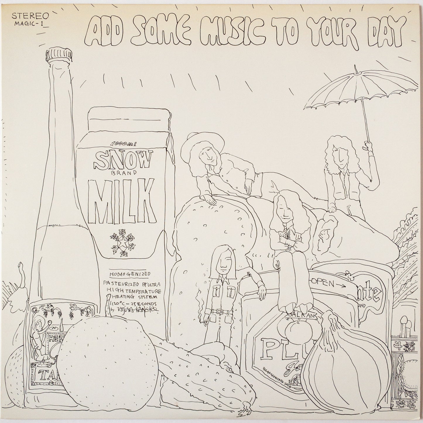 Tatsuro Yamashita – Add Some Music To Your Day LP