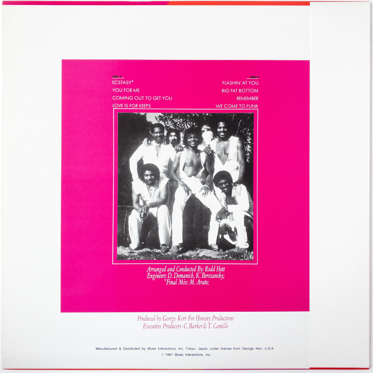 Redd Hott – Redd Hott #1 LP