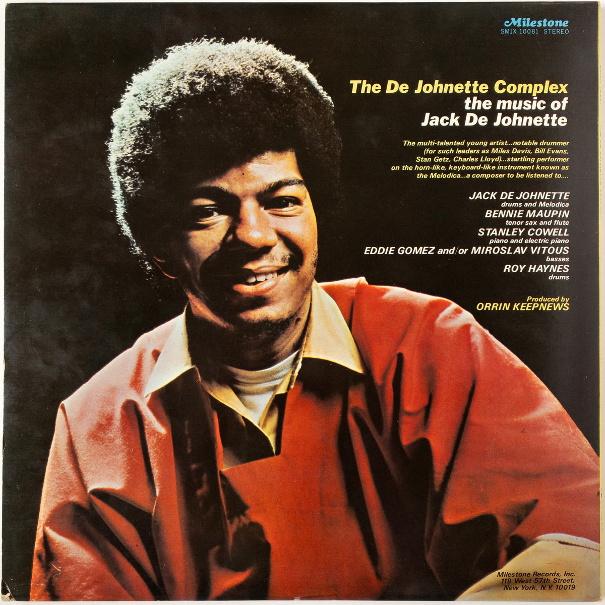 Jack De Johnette – The De Johnette Complex LP