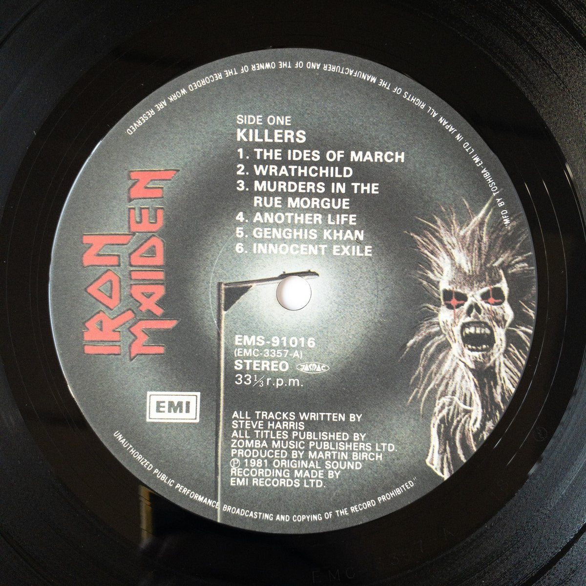 Iron Maiden – Killers LP