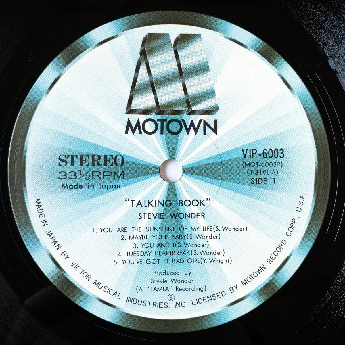 Stevie Wonder – Talking Book LP
