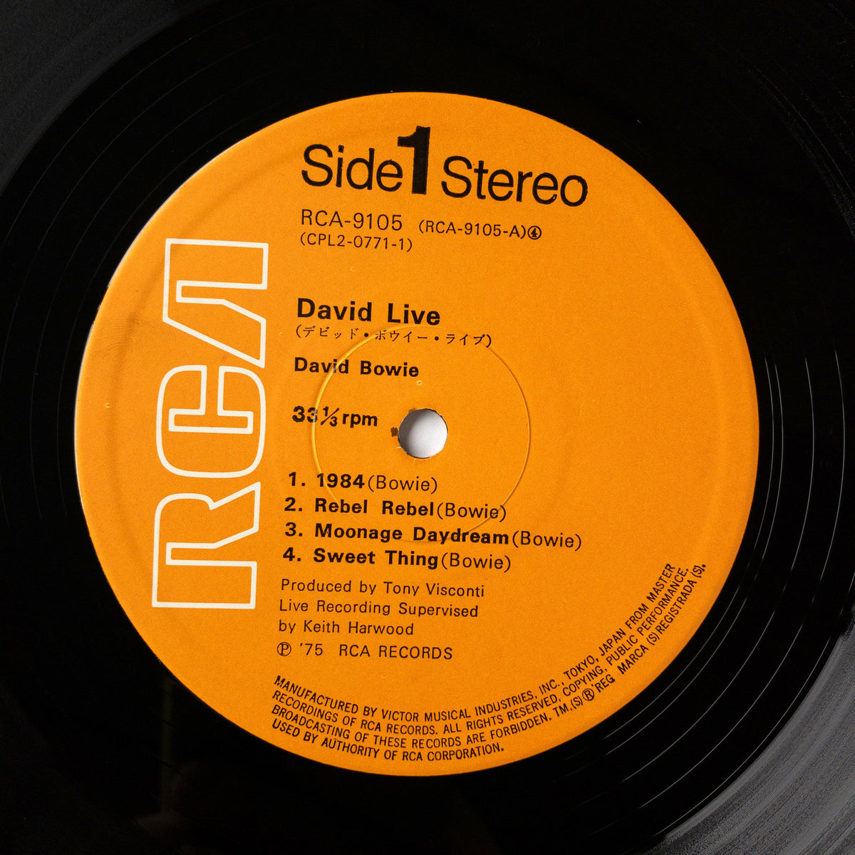 David Bowie – David Live 2LP
