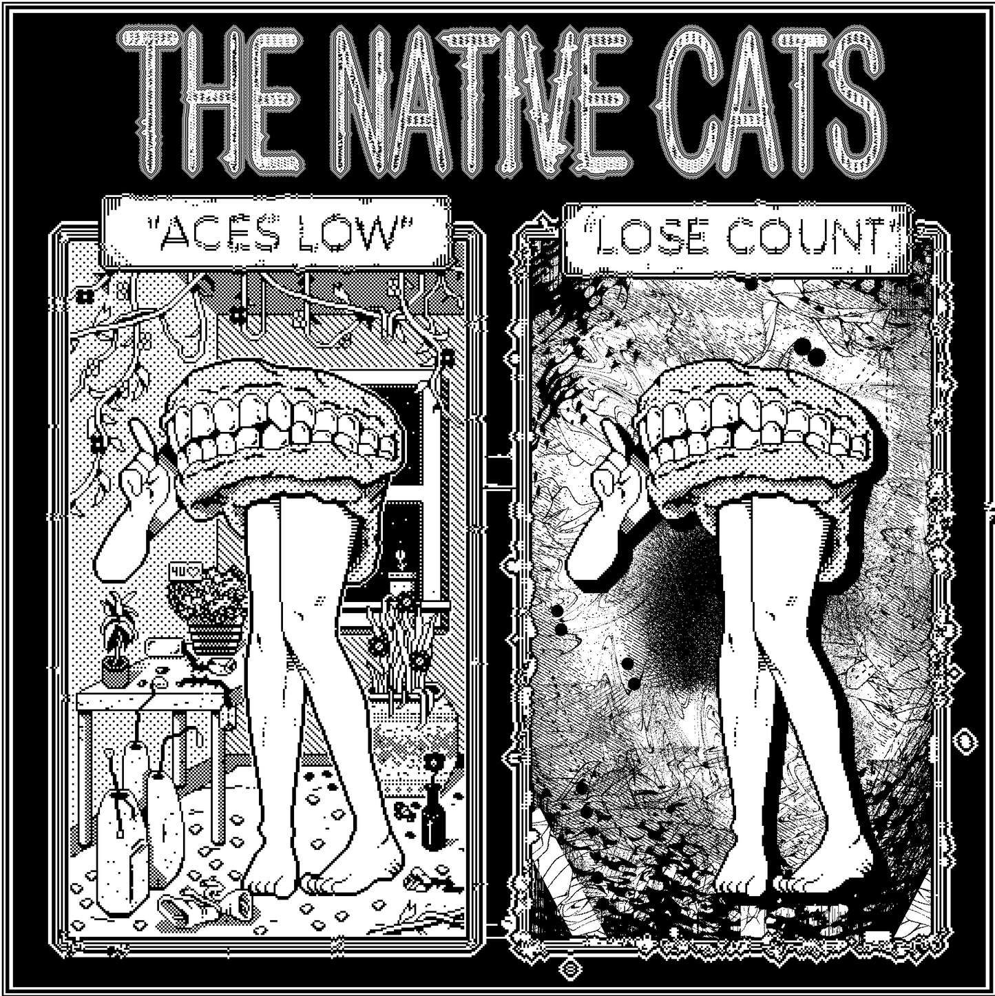 The Native Cats - Aces Low / Lose Count 7”