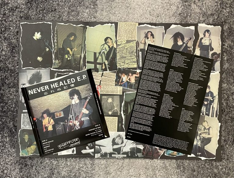 Heresy - Never Healed 7"