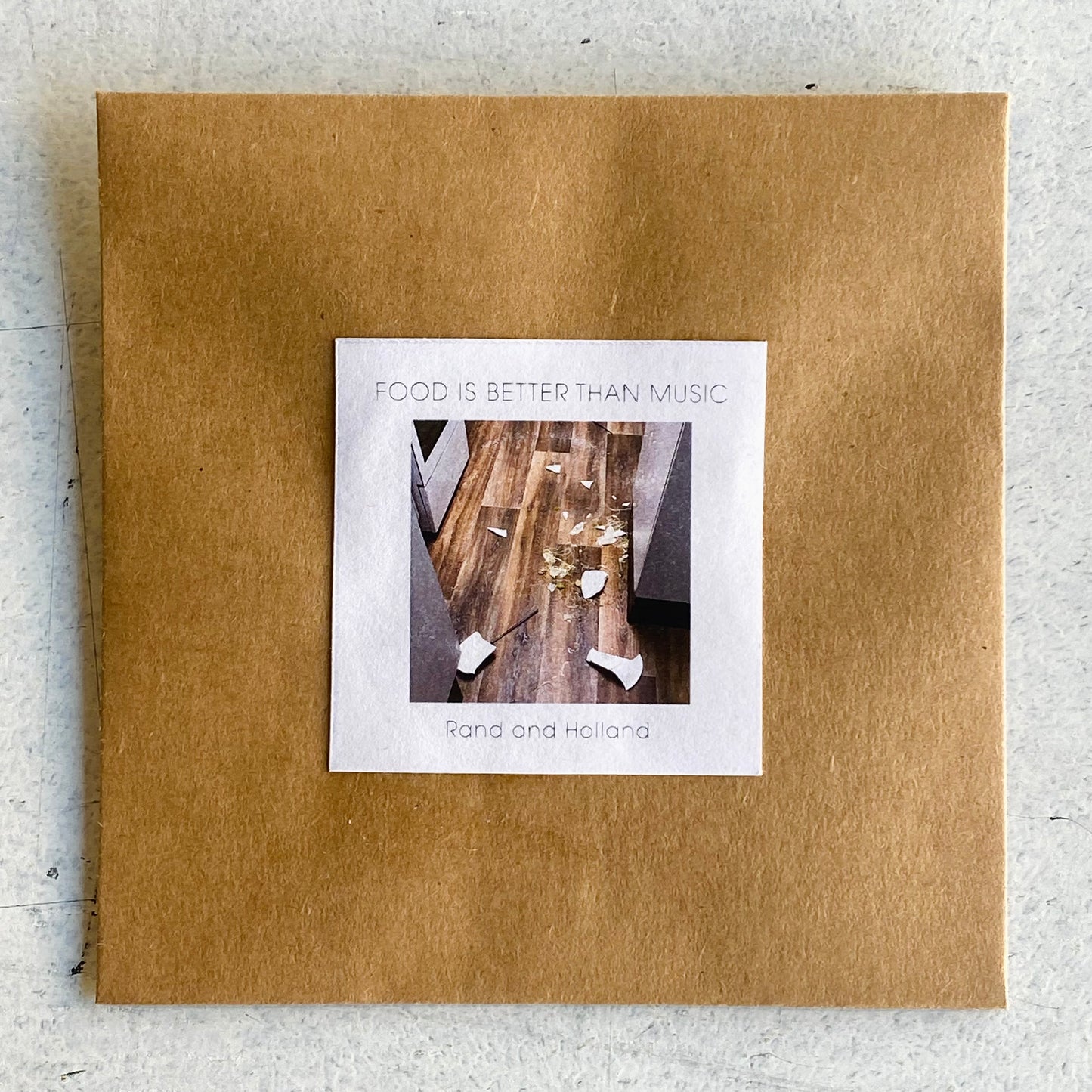 Rand and Holland - Food Is Better Than Music CDR