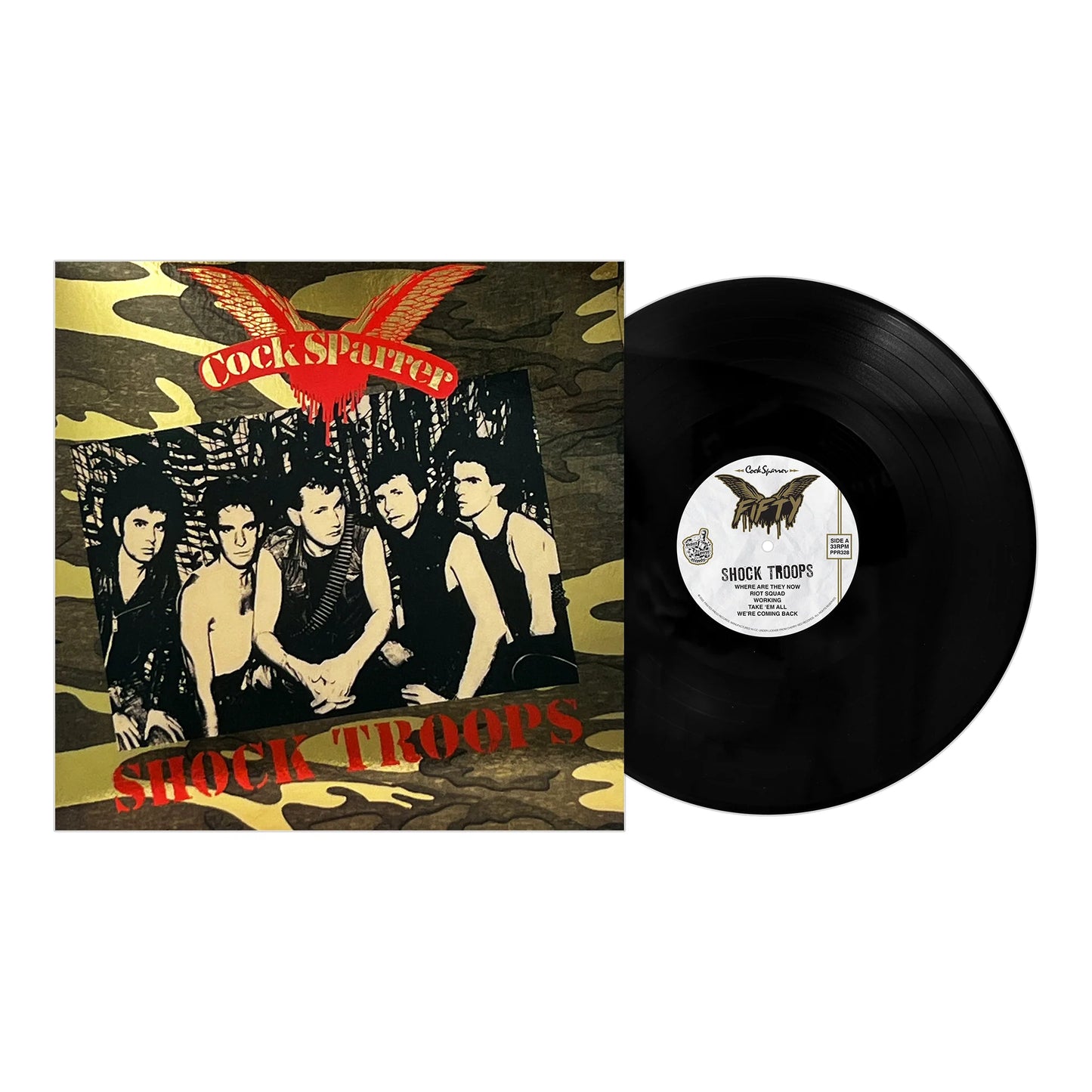 Cock Sparrer - Shock Troops LP