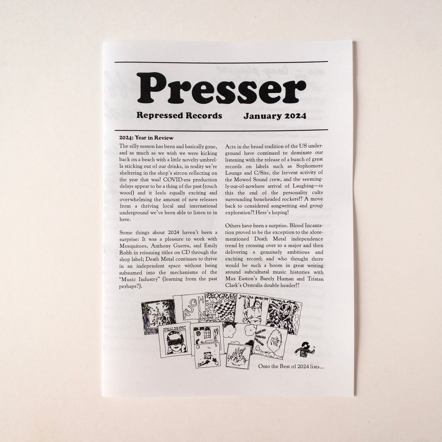 Presser #0 January 2025