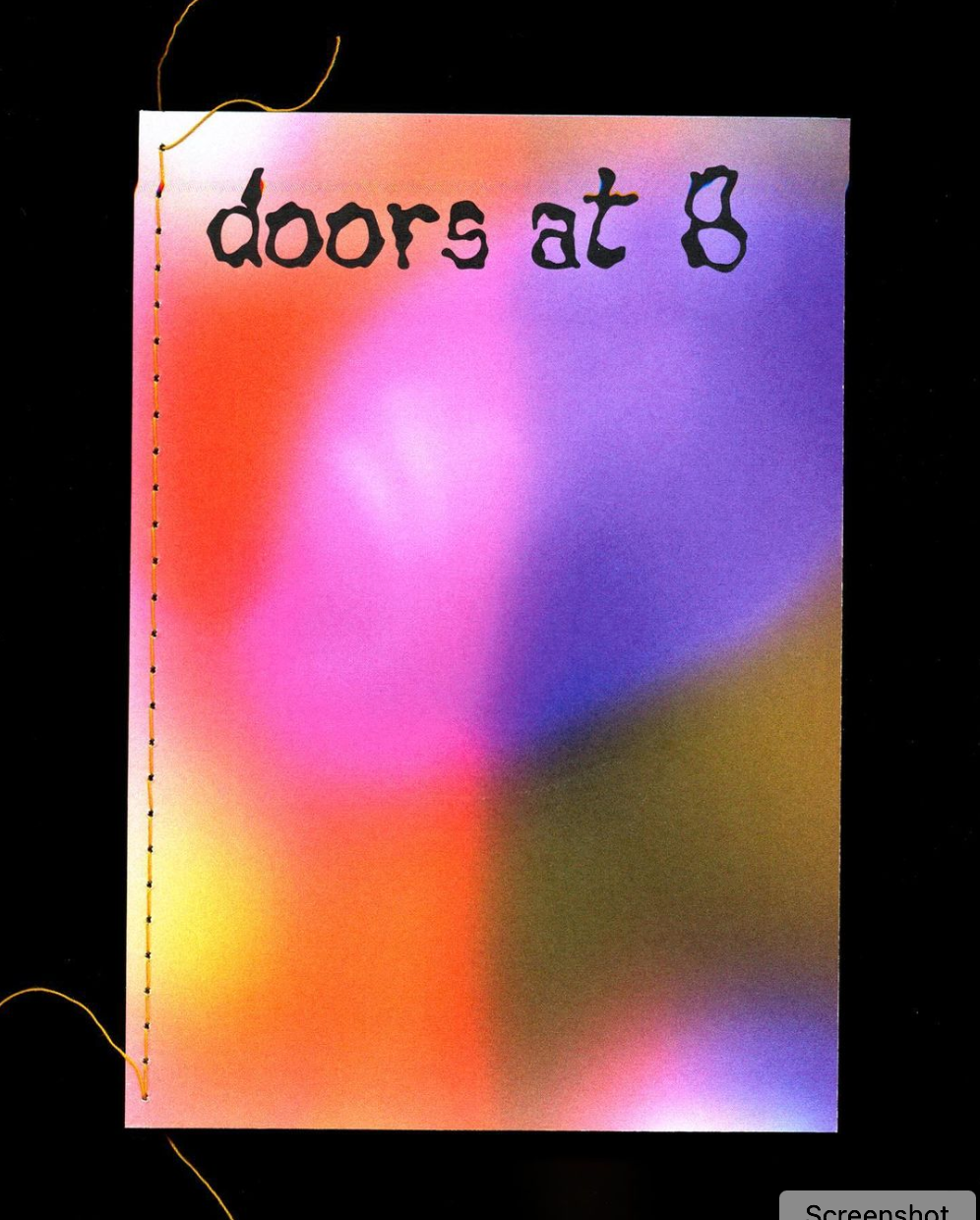 Phillip Muzzall - Doors At 8 Zine