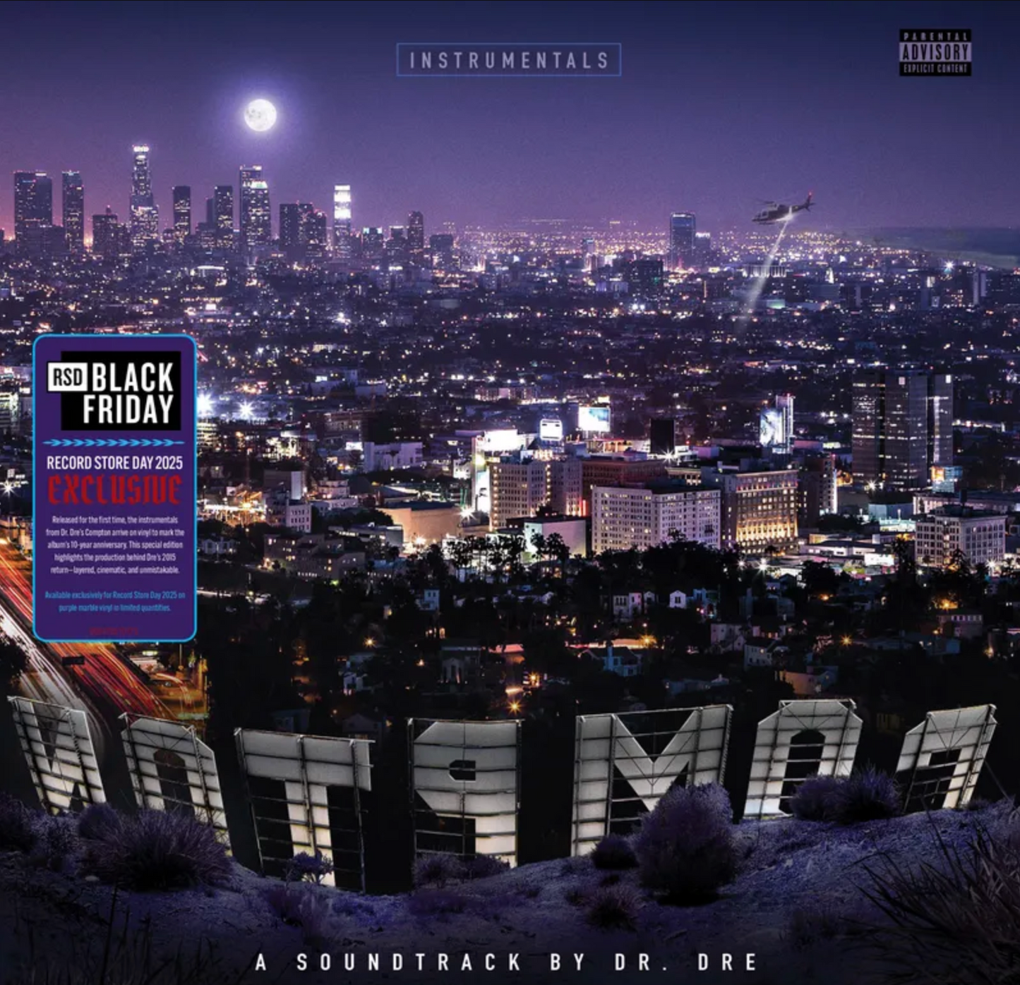 Dr. Dre - Compton (A Soundtrack by Dr. Dre) (Instrumental Edition) 2LP