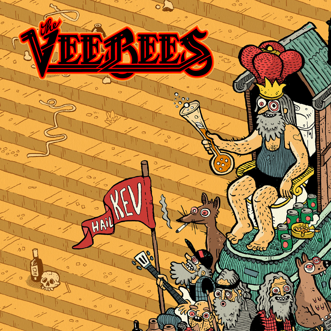 The Vee Bees – Third In Line For The Throne 7"