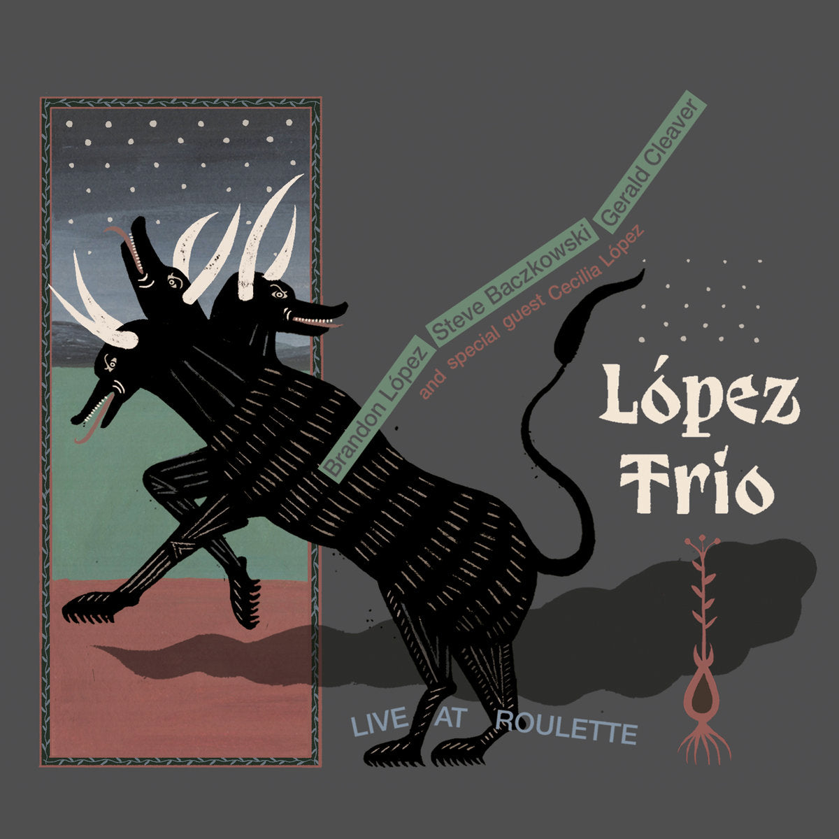 Brandon Lopez Trio - Live at Roulette CD