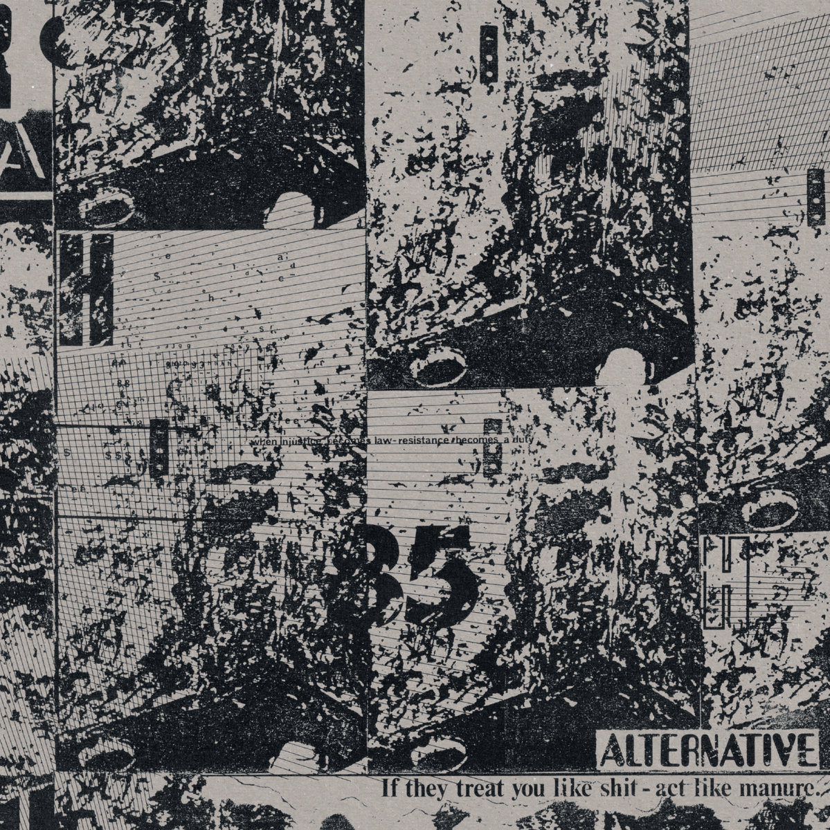 Alternative - If They Treat You Like Shit - Act Like Manure CD