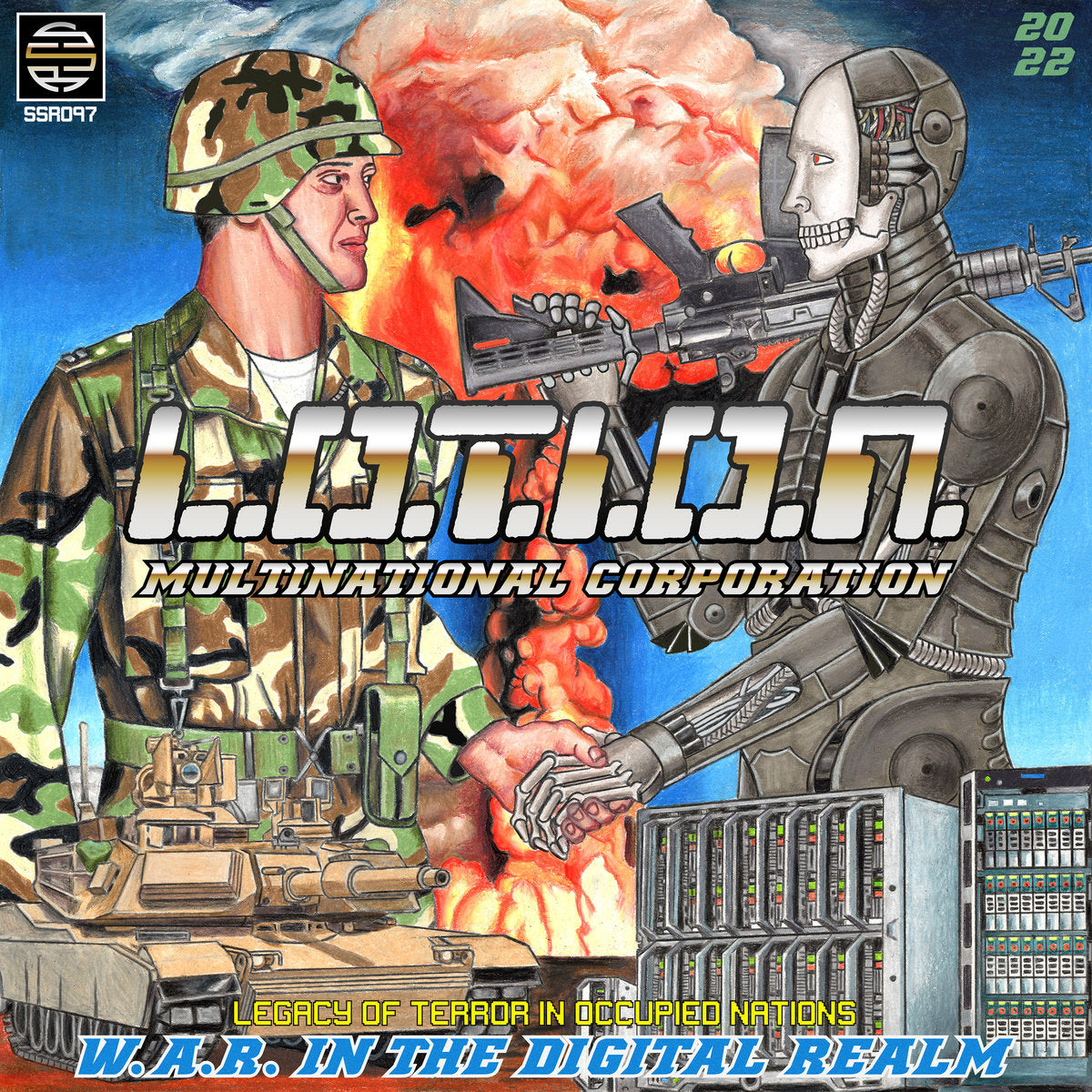 L.O.T.I.O.N. Multinational Corporation - W.A.R. In The Digital Realm LP