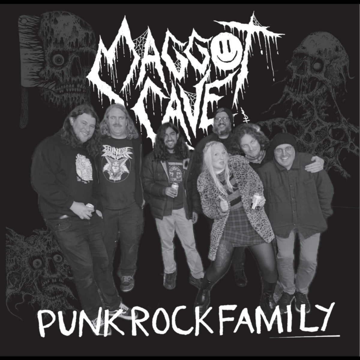 Maggot Cave - Punk Rock Family: Live In Canberra CD-R
