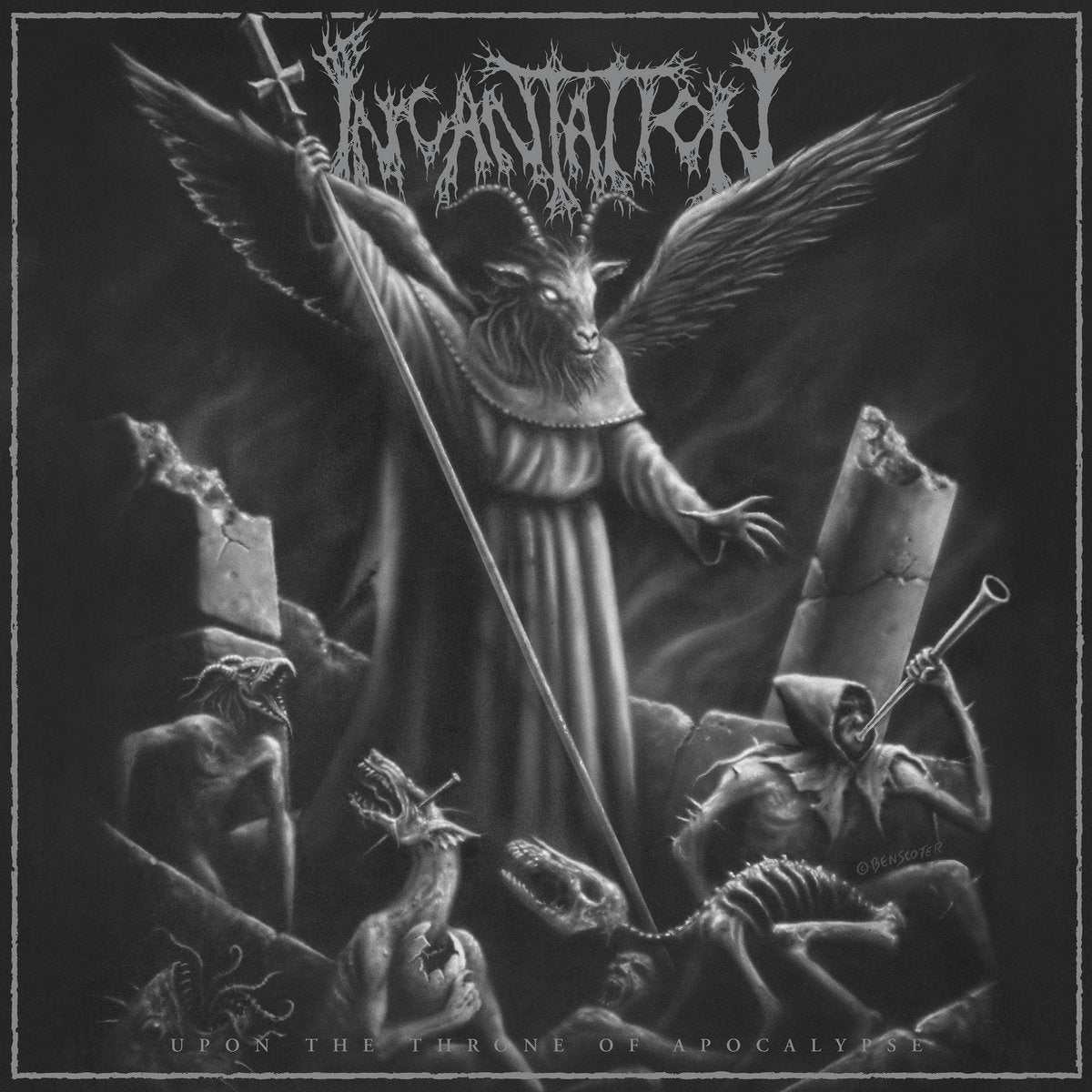 Incantation - Upon The Throne Of The Apocalypse LP