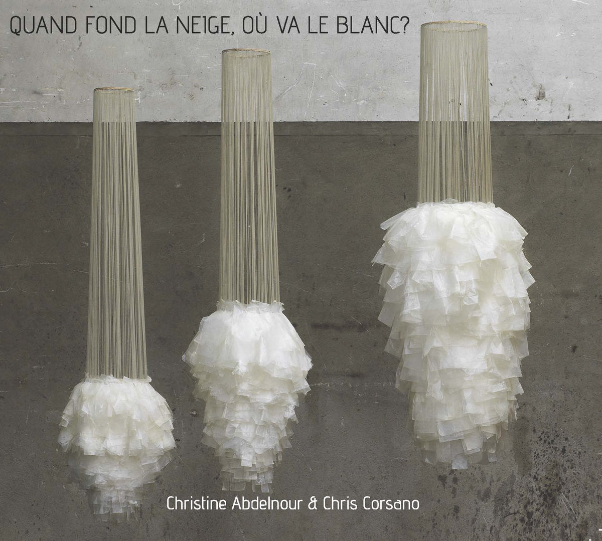 Christine Abdelnour & Chris Corsano - Quand Fond La Neige, Où Va Le Blanc? CD