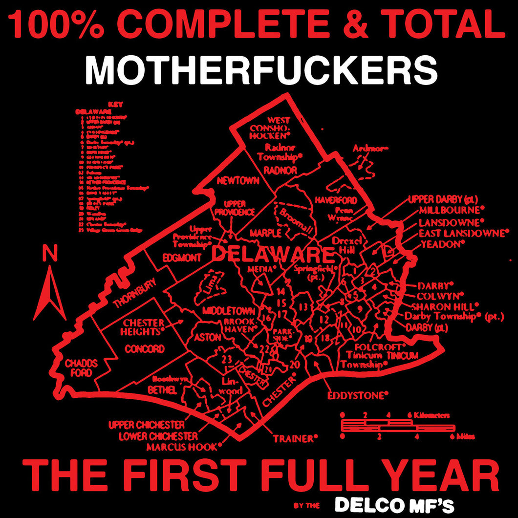 Delco MF's - 100% Complete & Total Motherfuckers LP