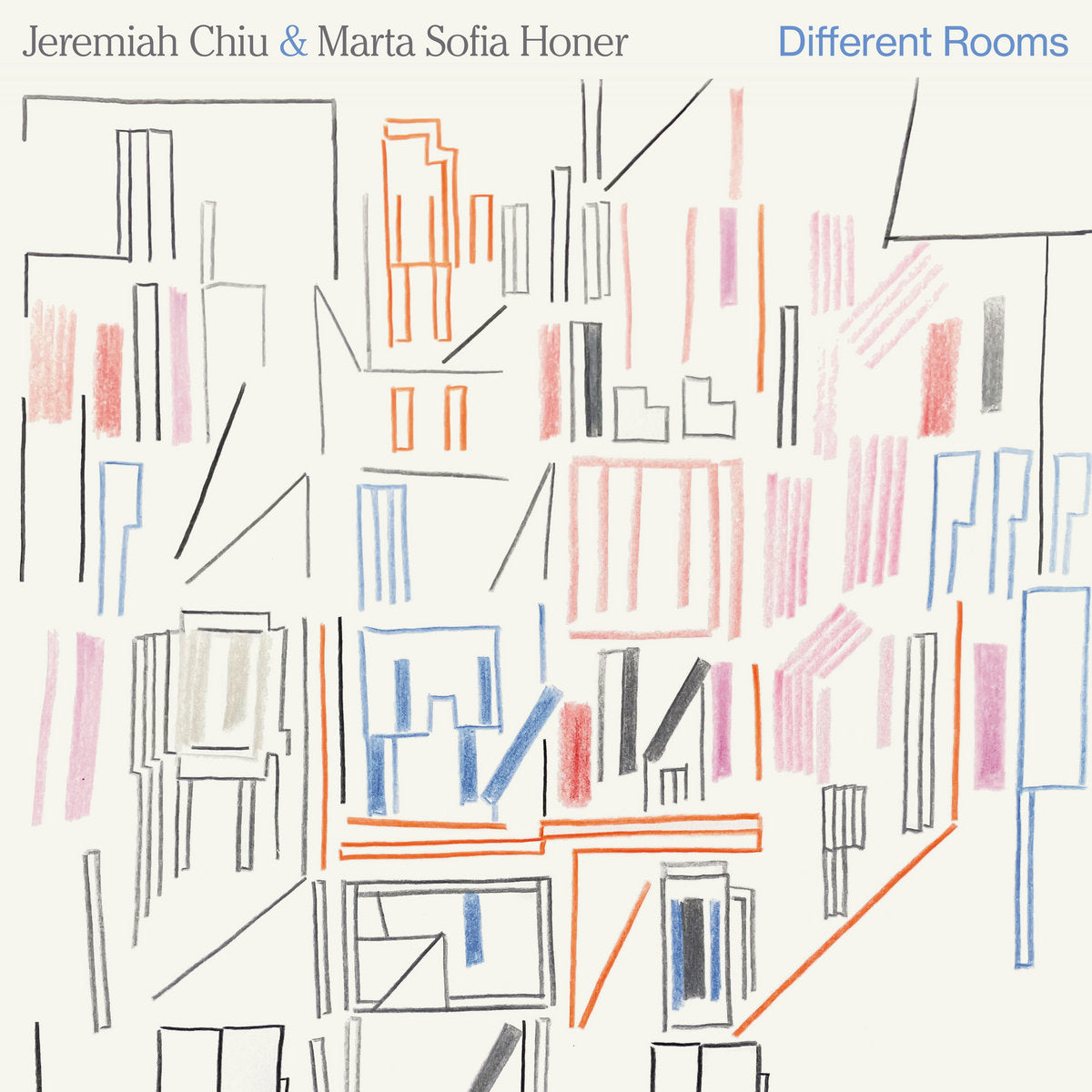 Jeremiah Chiu & Marta Sofia Honer - Different Rooms LP