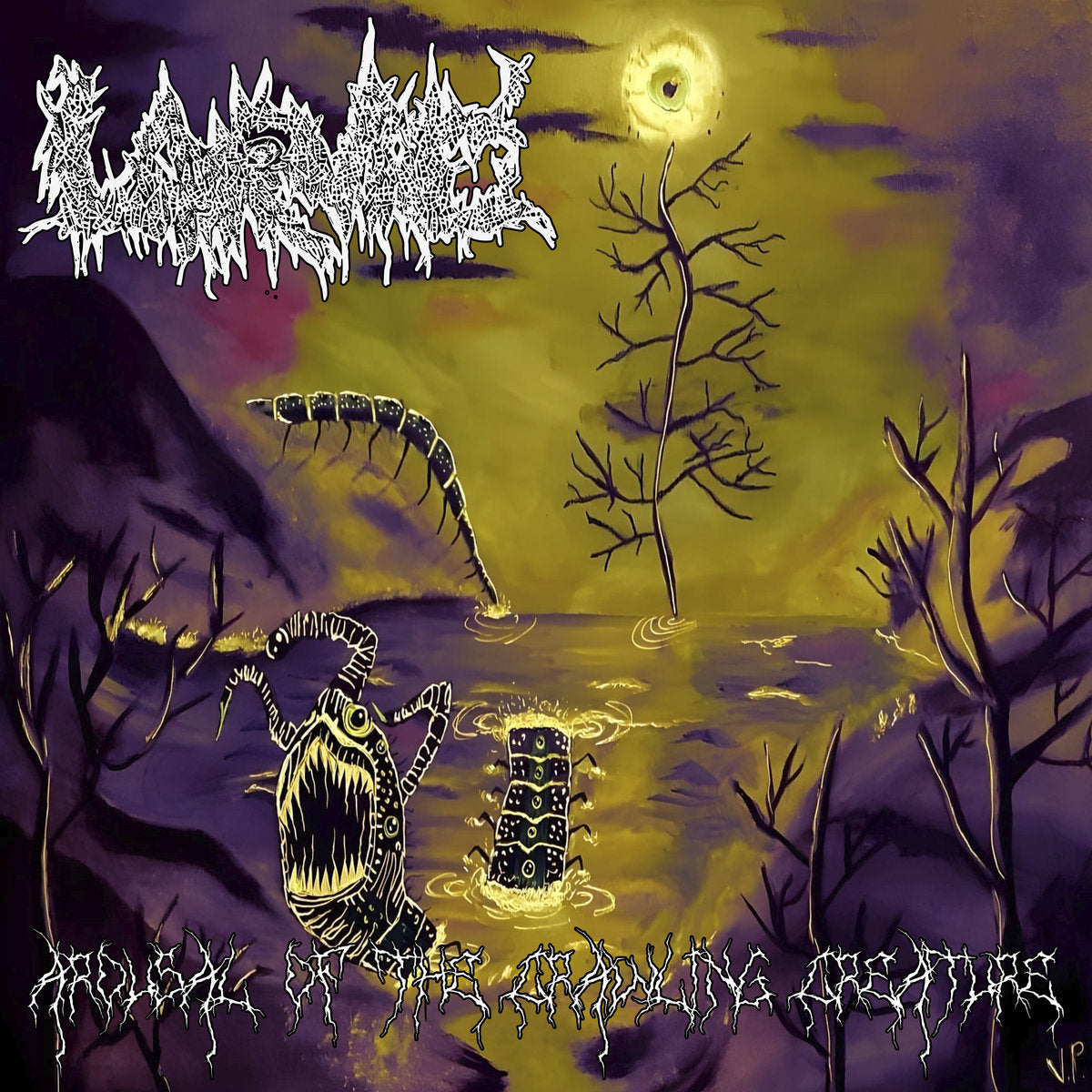 Larvae - Arousal Of The Crawling Creature LP (one sided)