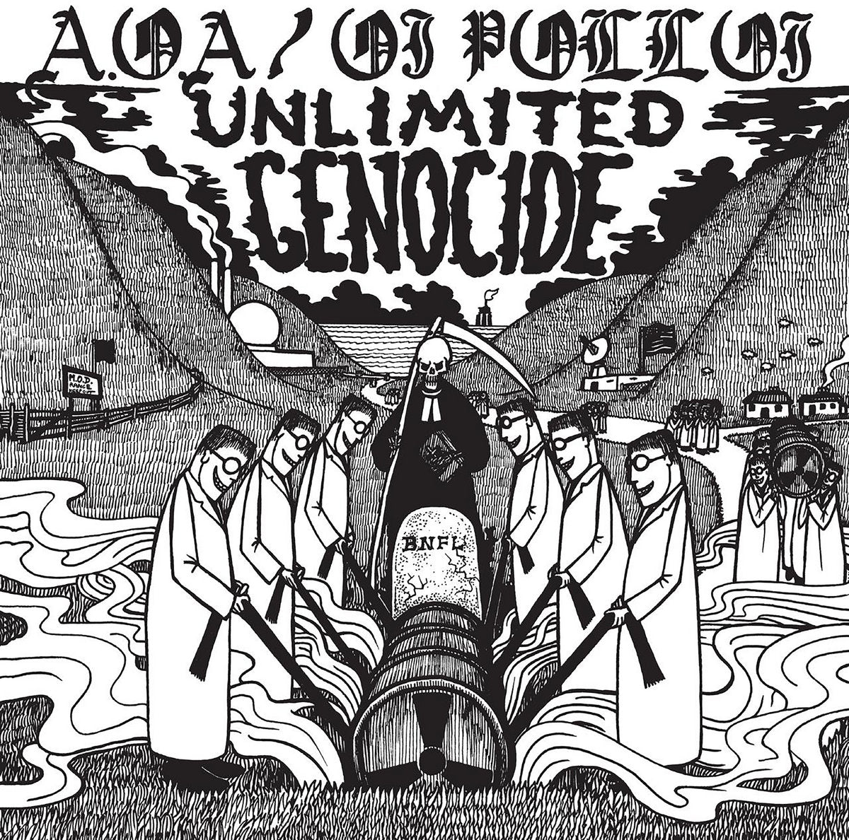 A.O.A. / Oi Polloi - Unlimited Genocide LP