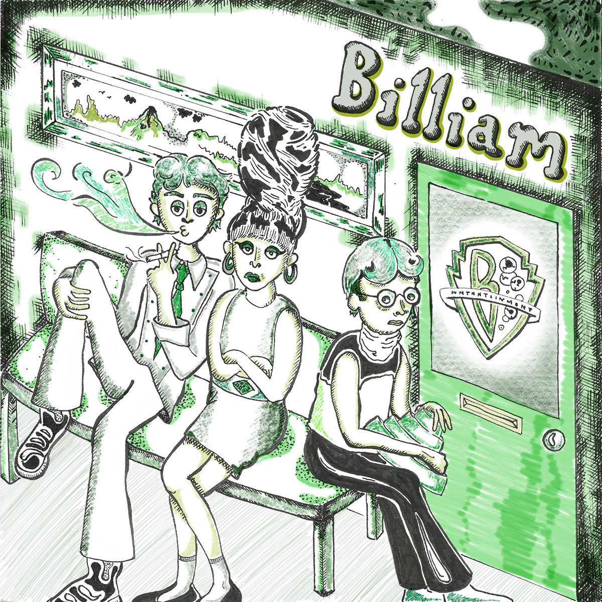 Billiam - The Letter W & the Numeral B 7" (Lathe cut)