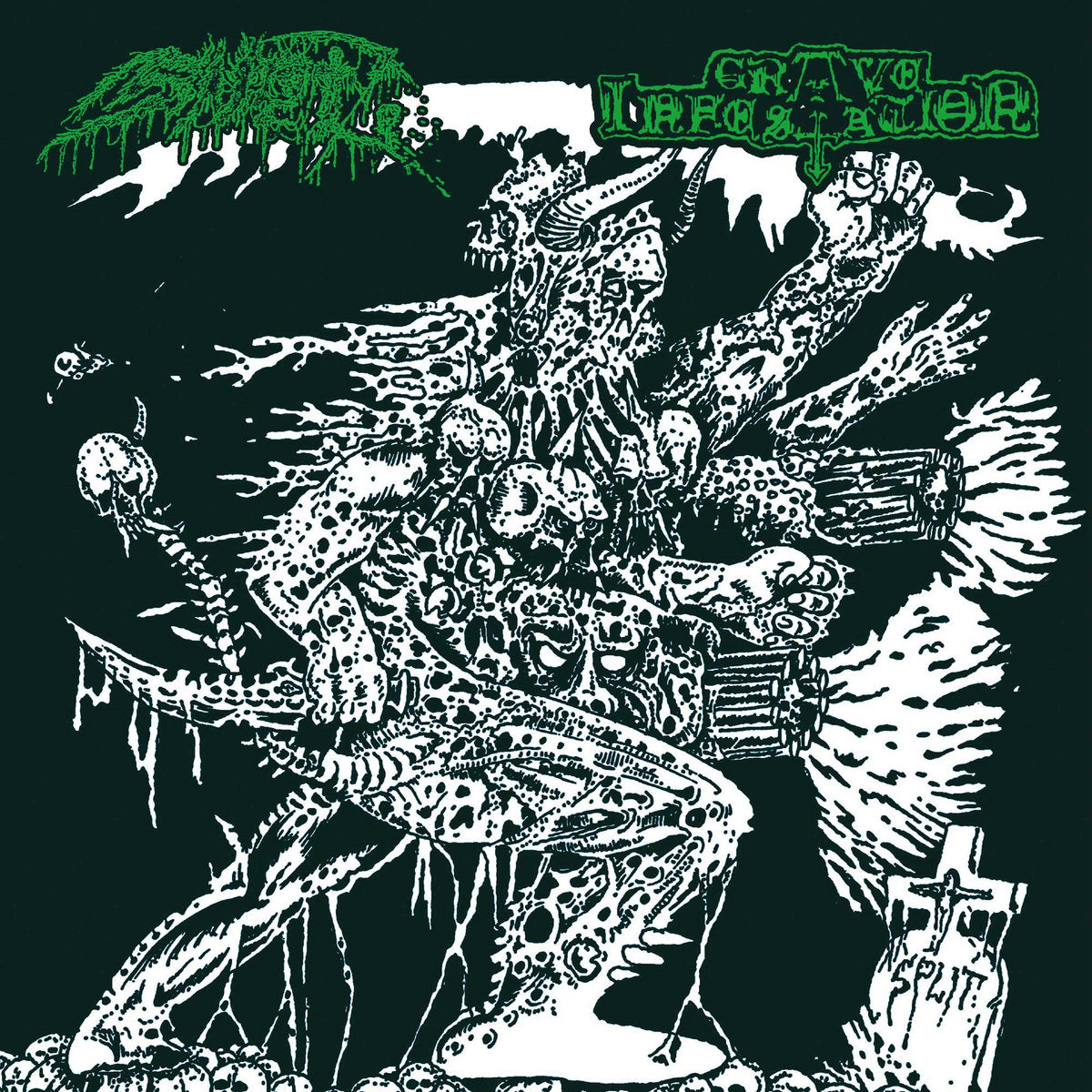 Grave Infestation / Sněť - Split 7"