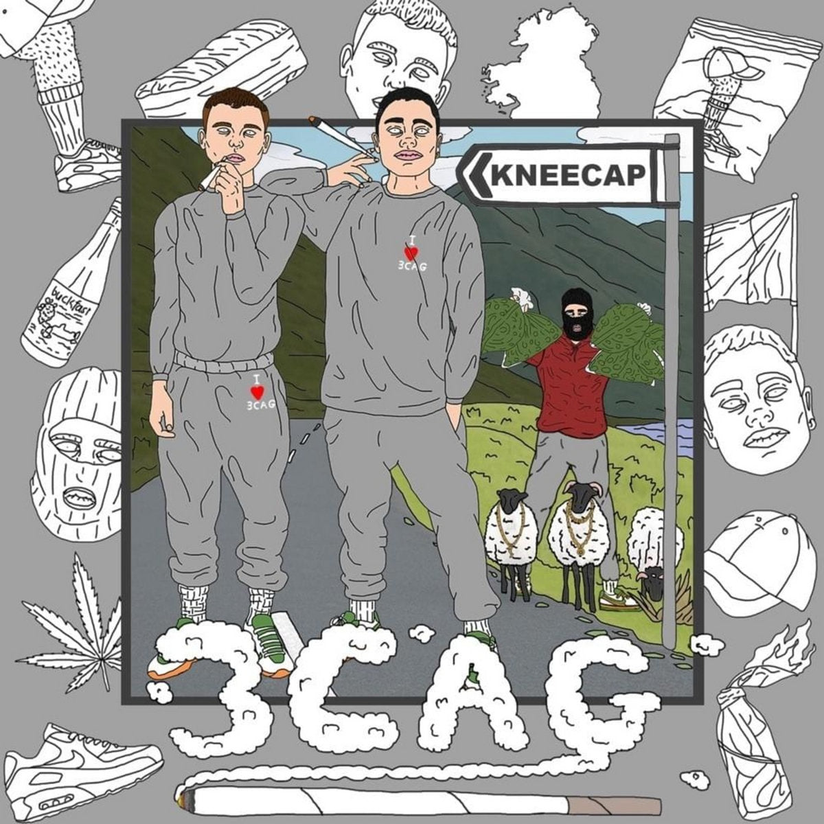 Kneecap - 3cag LP