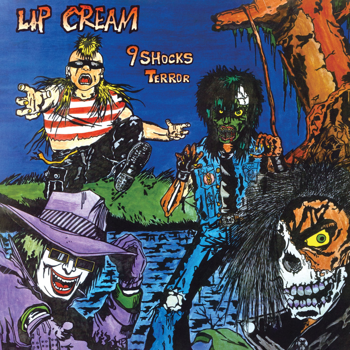 Lip Cream - 9 Shocks Terror CD (Pre-order) – Repressed Records