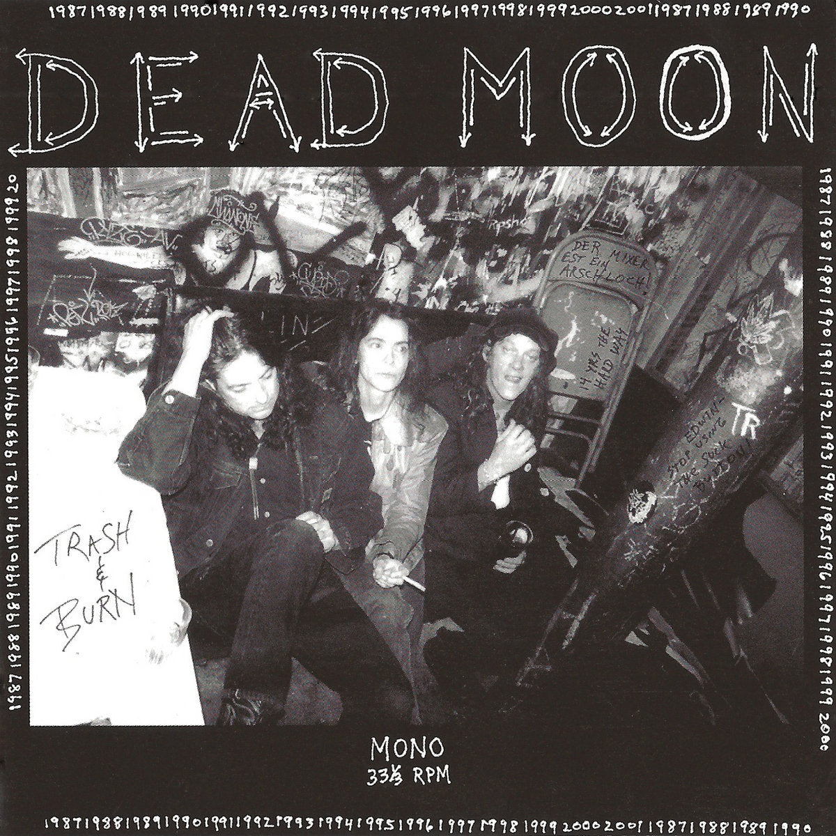 Dead Moon - Trash & Burn LP