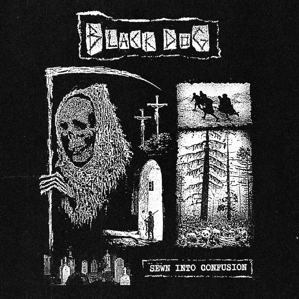 Black Dog - Sewn Into Confusion 7"