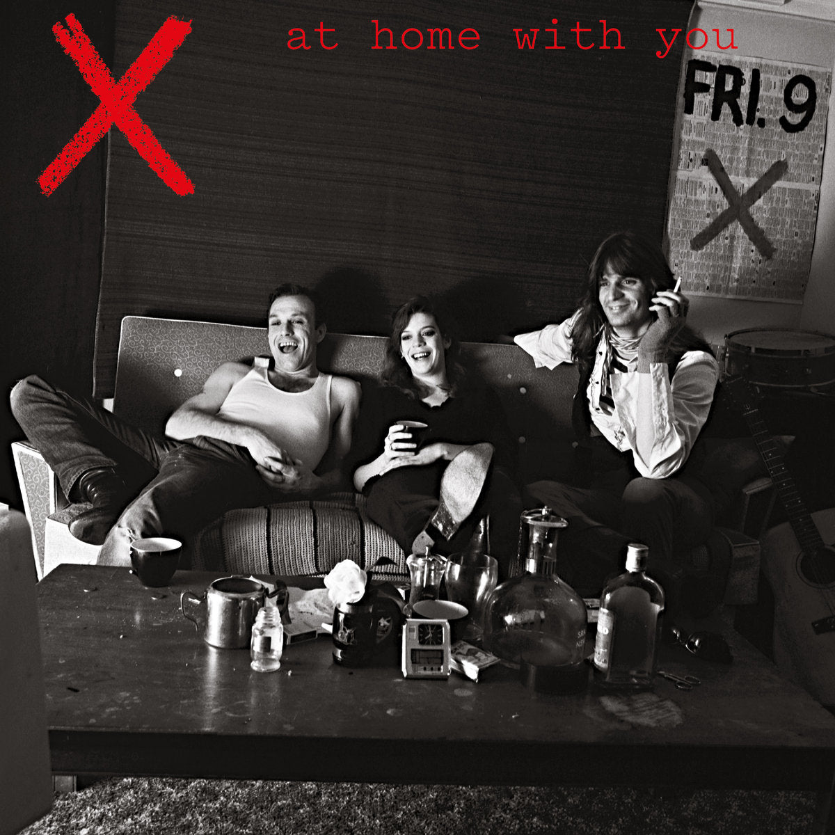 X - At Home With You LP