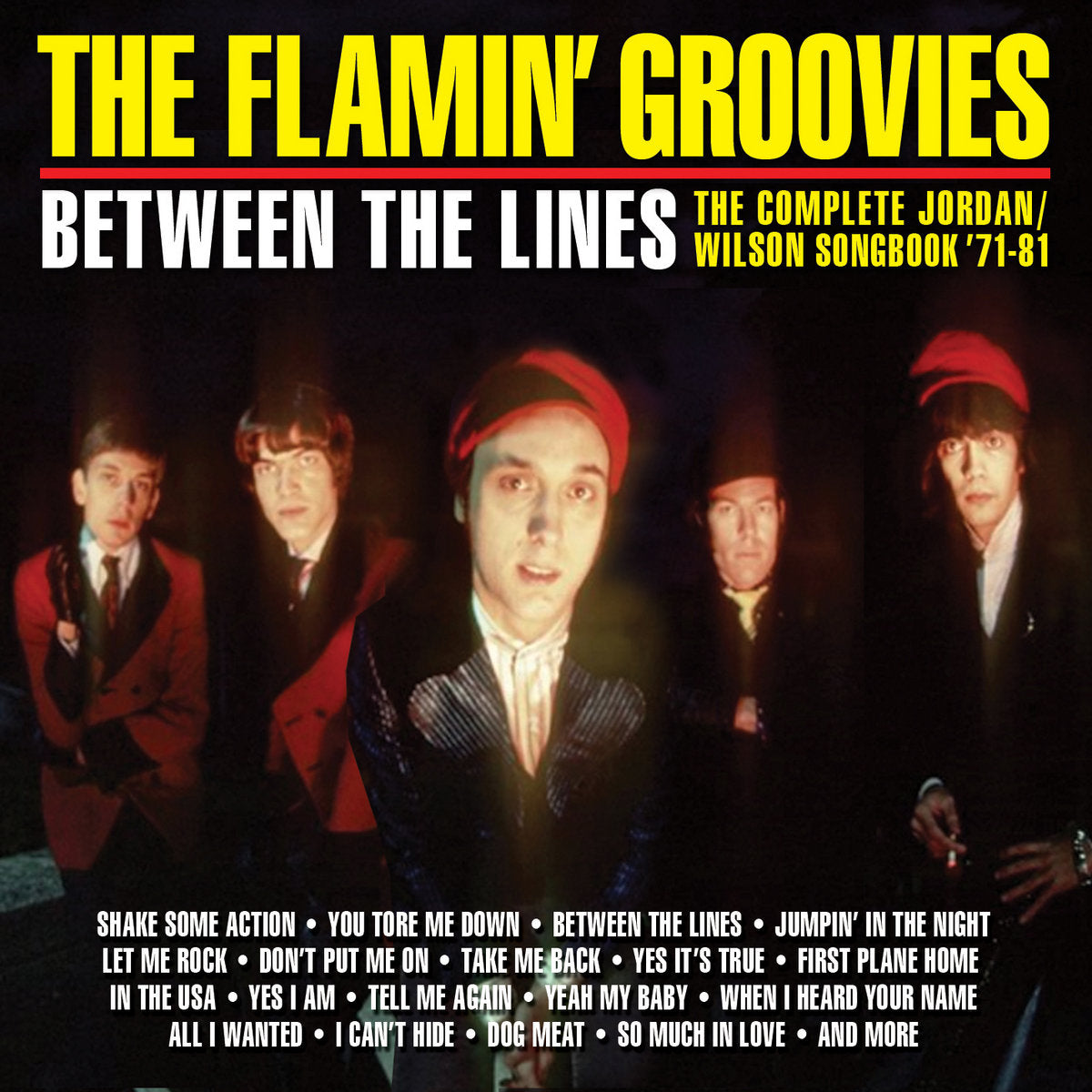 The Flamin’ Groovies - Between The Lines: The Complete Jordan/Wilson Songbook ’71-81 CD