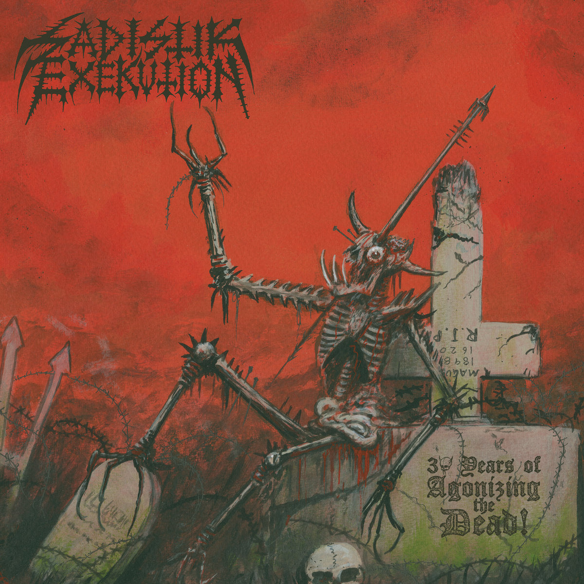 Sadistik Exekution - 30 Years of Agonizing the Dead LP+7"