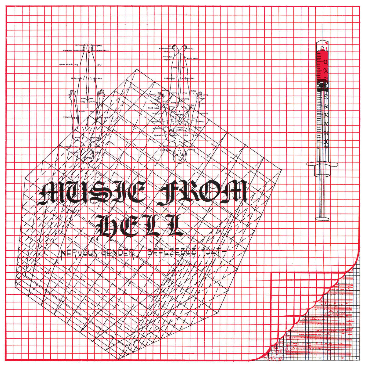 Nervous Gender - Music From Hell 2LP
