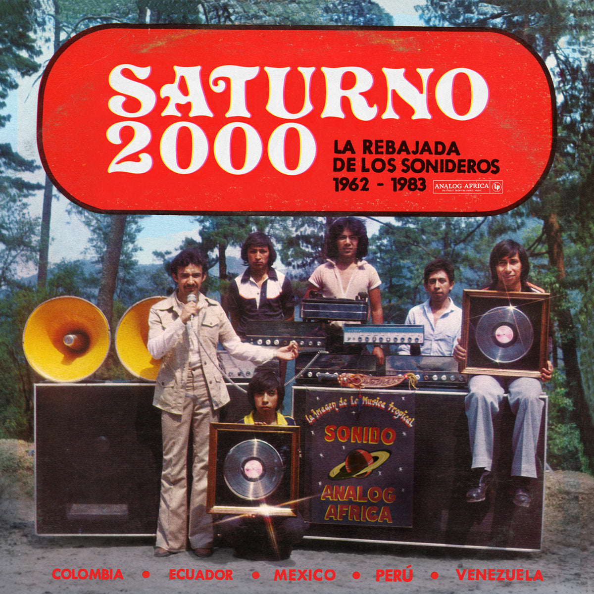 Various - Saturno 2000 : La Rebajada de Los Sonideros 1962-1983 LP