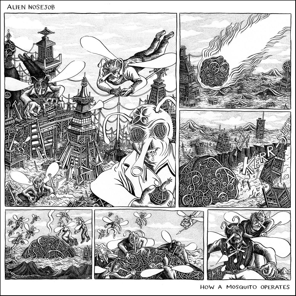 Alien Nosejob - How a Mosquito Operates LP
