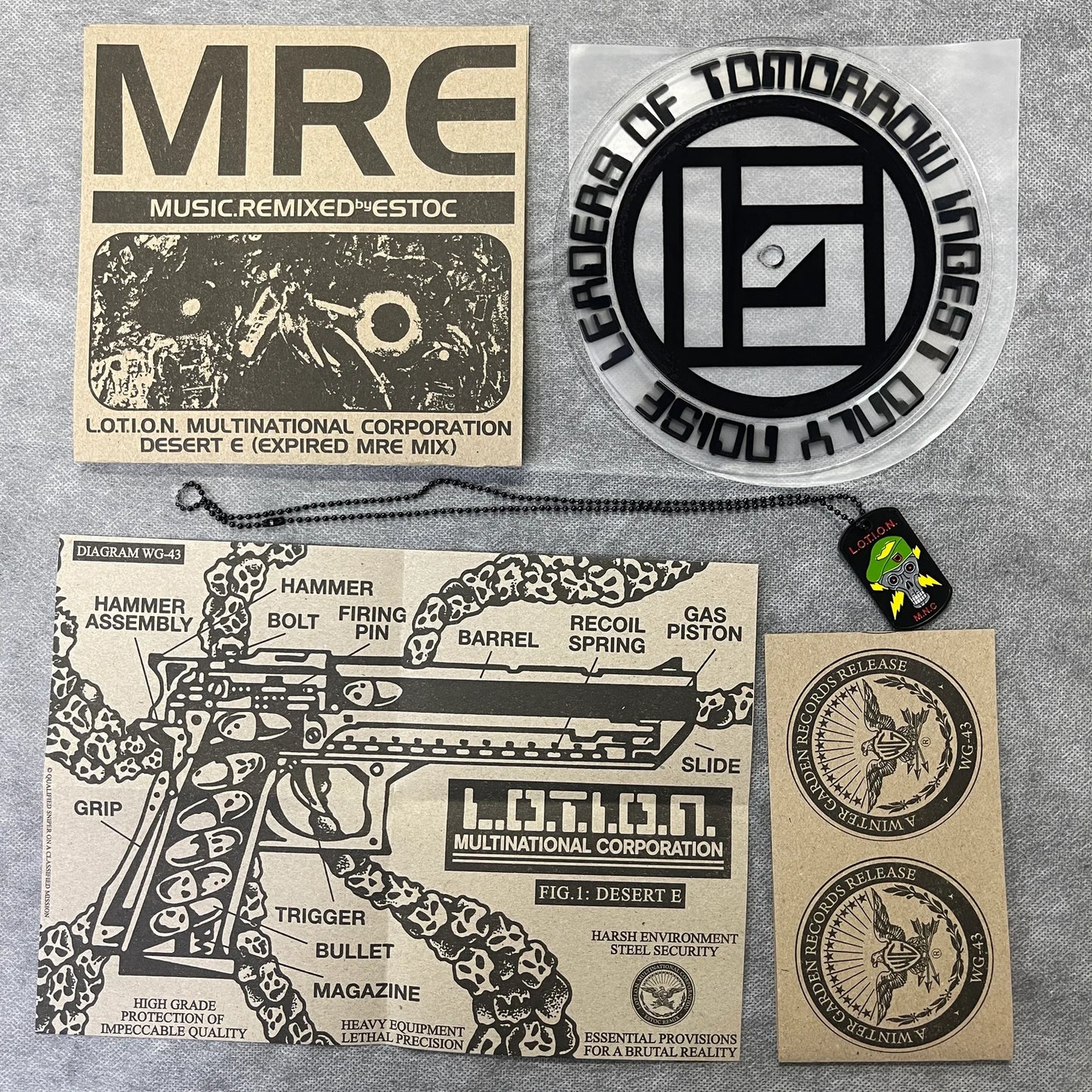 Lotion - Estoc remix 7” w/ Dog Tags (L.O.T.I.O.N.)