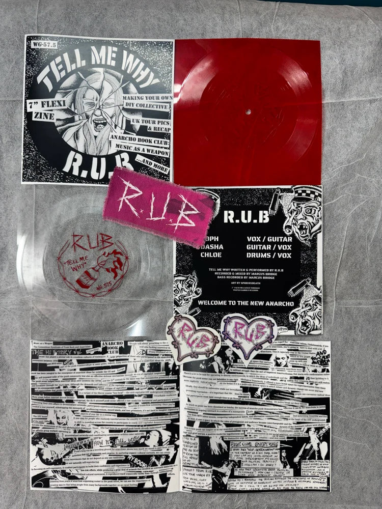 R.U.B. - Tell Me WHy 7" Flexi / Zine