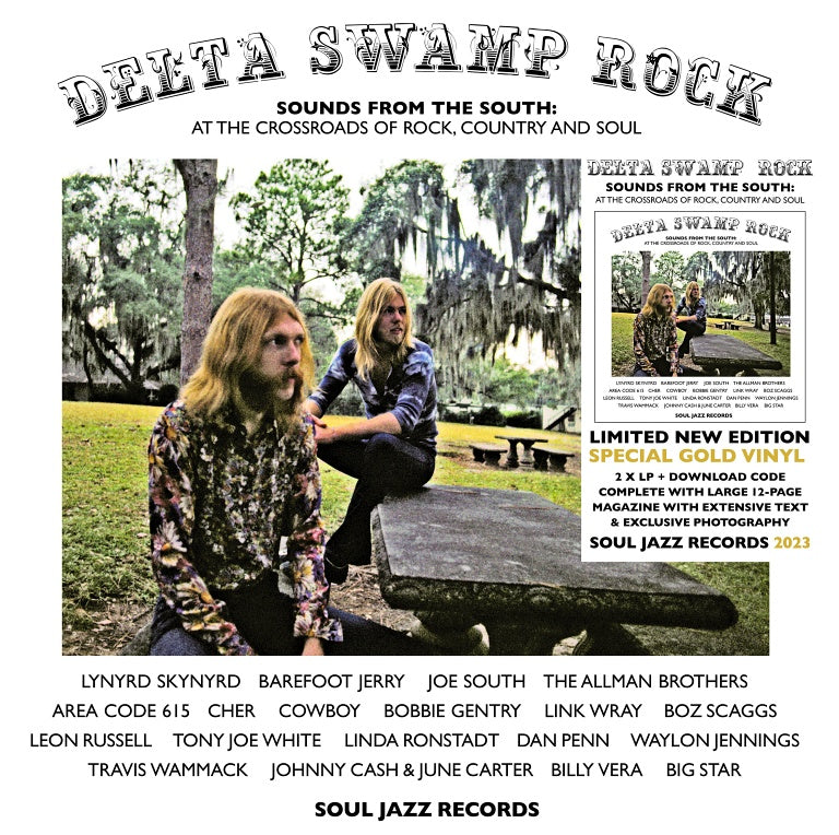 Various - Soul Jazz Records Presents Delta Swamp Rock: At The Crossroads Of Rock, Country And Soul 2LP