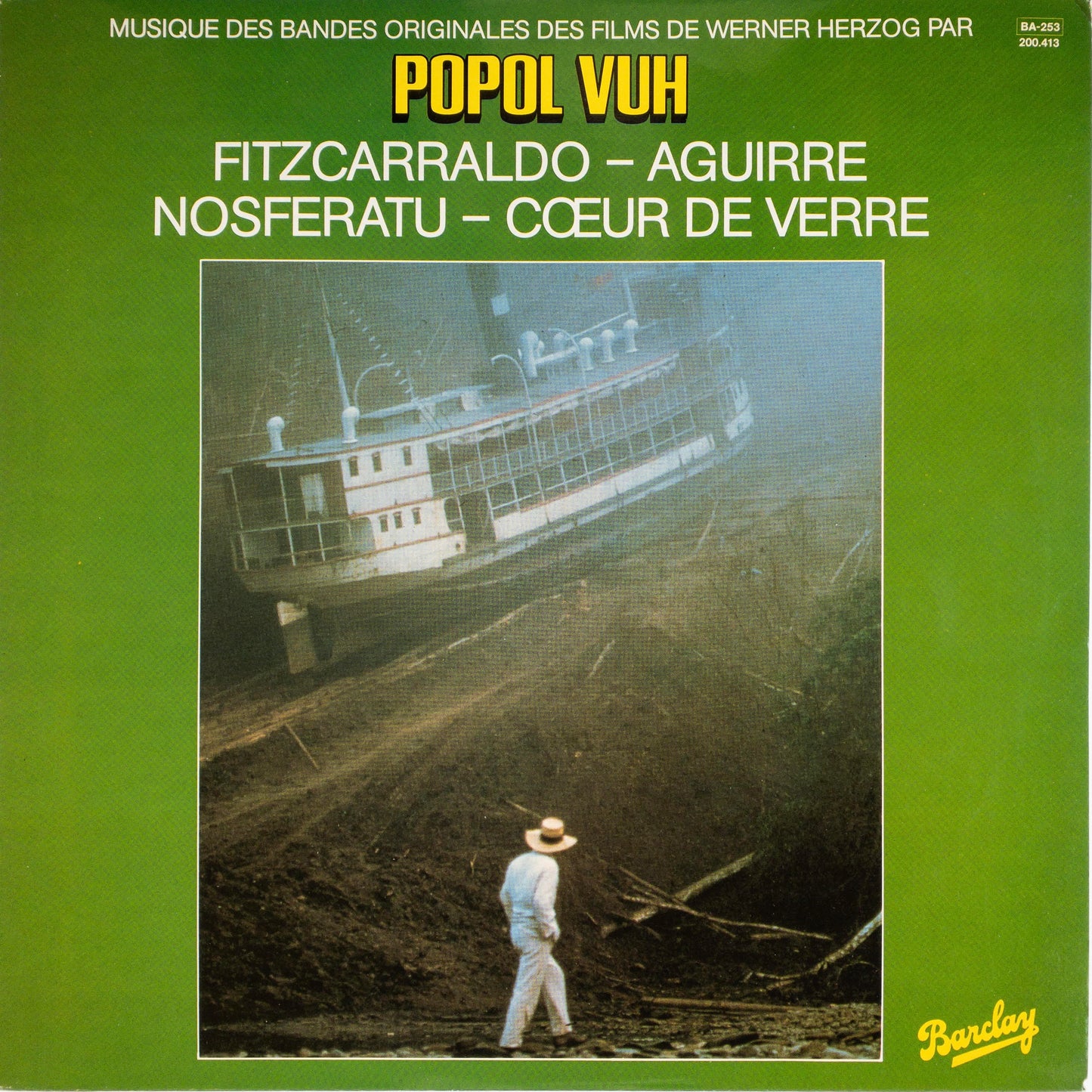 Popol Vuh – Popol Vuh : Fitzcarraldo - Aguirre - Nosferatu - Cœur De Verre LP