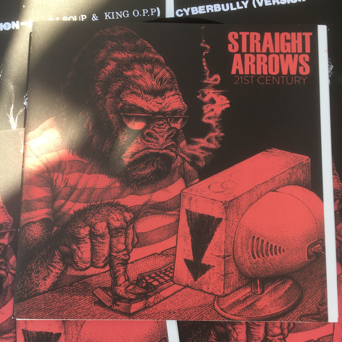 Straight Arrows - 21st Century / Cyberbully 7"