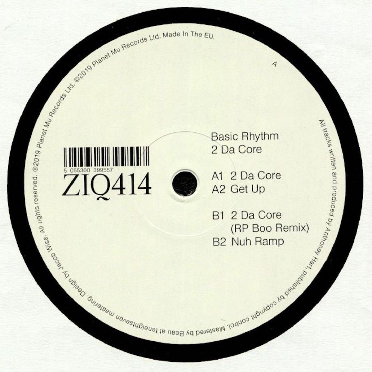 Basic Rhythm - 2 Da Core 12"