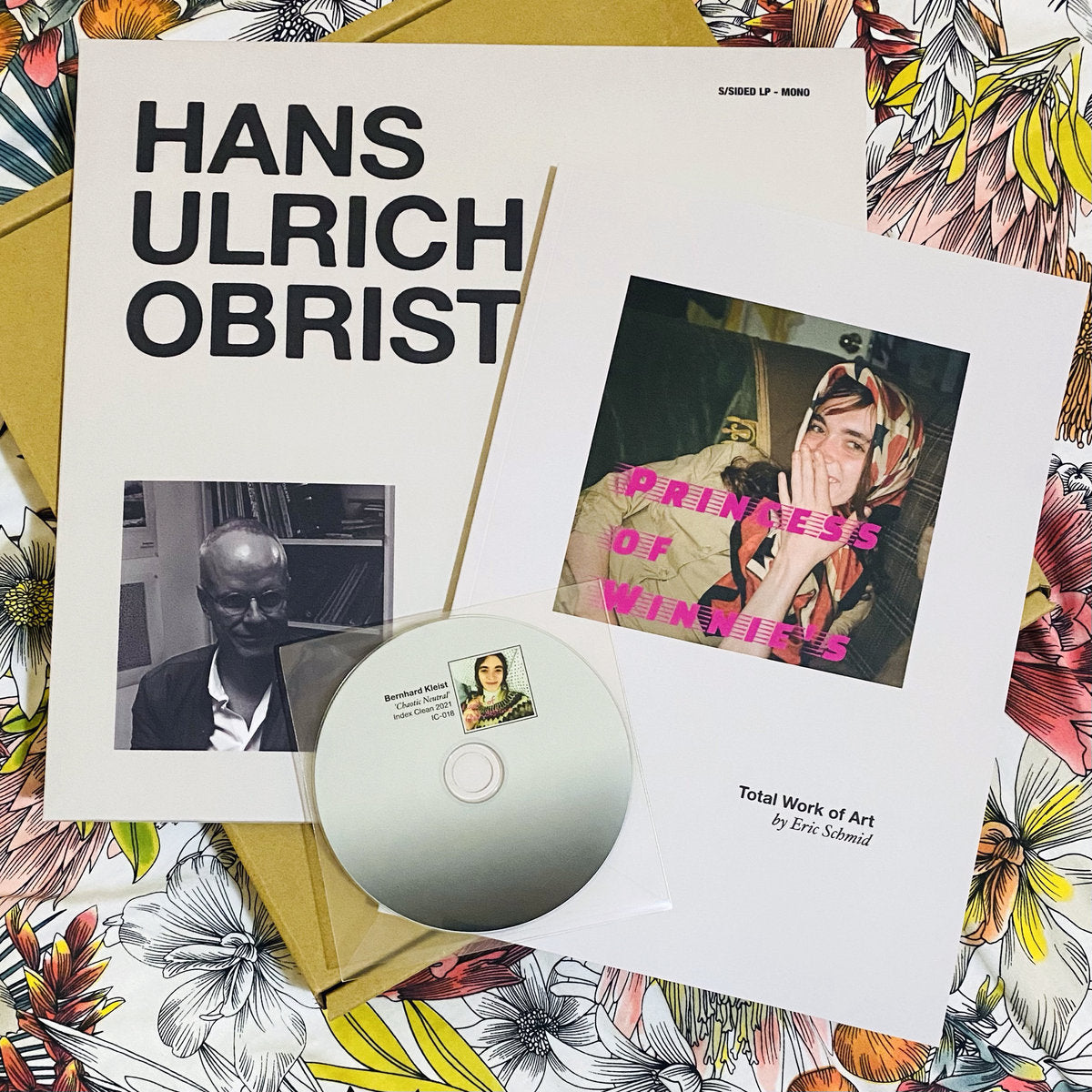 Eric Schmid - Hans Ulrich Obrist LP + Total Work of Art Book + Bernhard Kleist - Chaotic Neutral CD